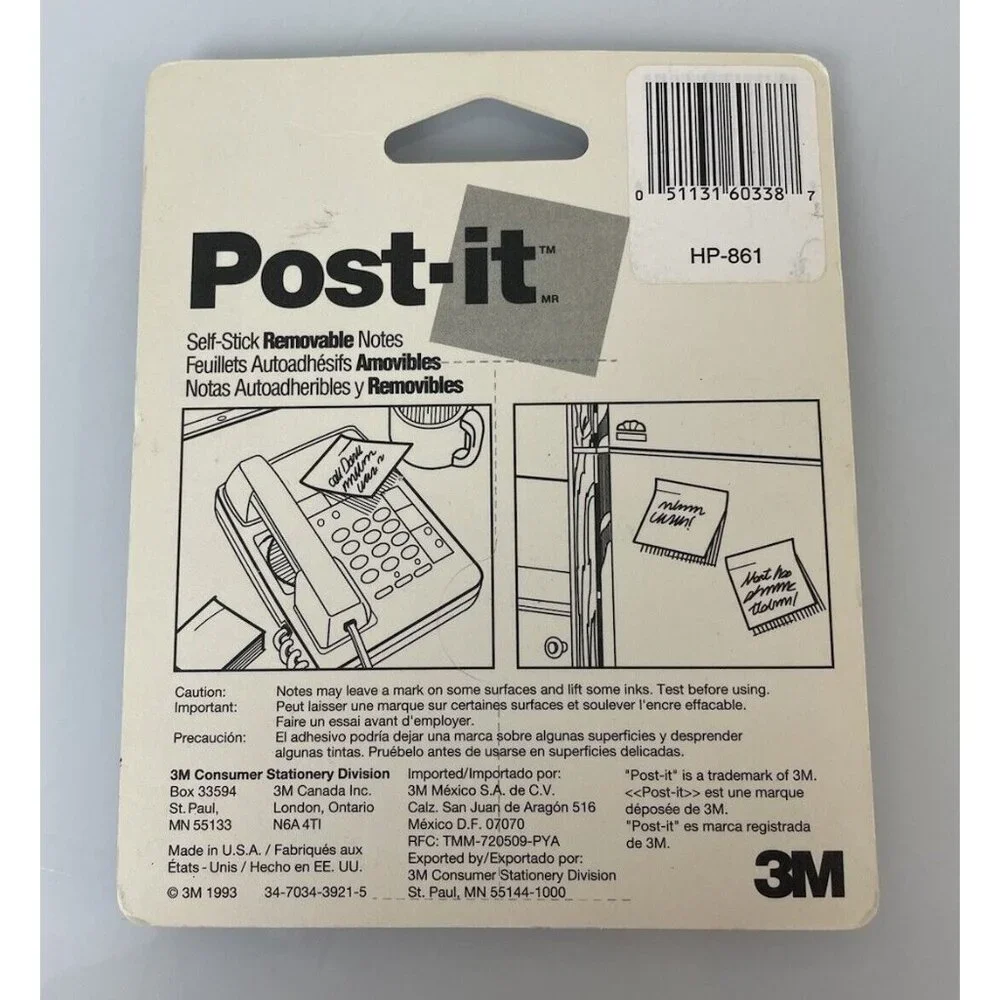 3M vintage post